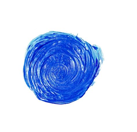 Blue Paint Circle Stock Illustration Illustration Of Circle 84368196