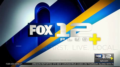 Fox 12 Plus Kpdx 9 Oclock News Open Close W Meredith Corp Id