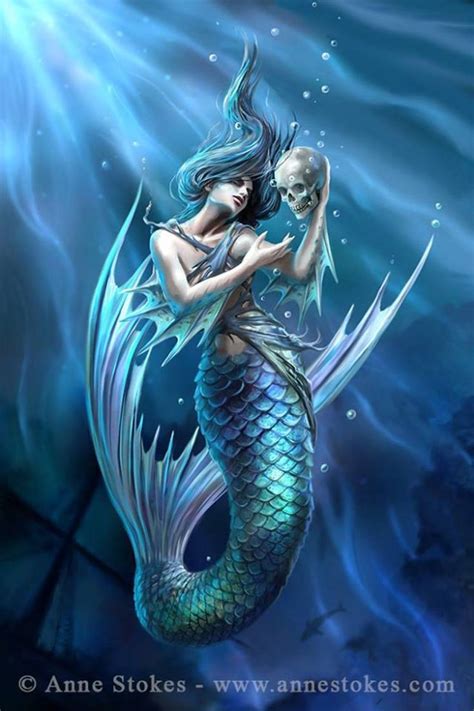 Anne Stokes Sirenas Mitologia Sirenas Sirenas De Fantasía