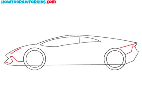 How To Draw A Lambo Easy Drawing Tutorial For Kids