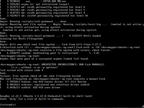 Mengatasi Boot Error Di Ubuntu Yang Muncul Initramfs Malik Mustofa Site