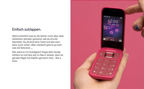 Nokia 2660 Flip Feature Phone Mit 28 Display 4g Konnektivität
