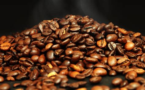 Best Photo Of Macro Desktop Wallpaper Of Coffee Grains Imagebankbiz