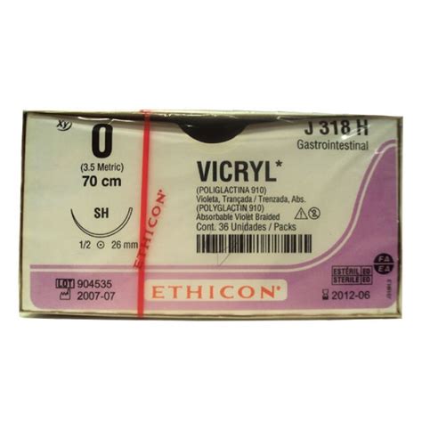 Vicryl 0 Sh Soluciones Y Material Quirurgico Sa De Cv