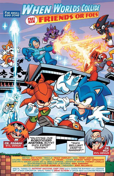 Sonic Mega Man Worlds Collide Vol 2 Read Sonic Mega Man Worlds