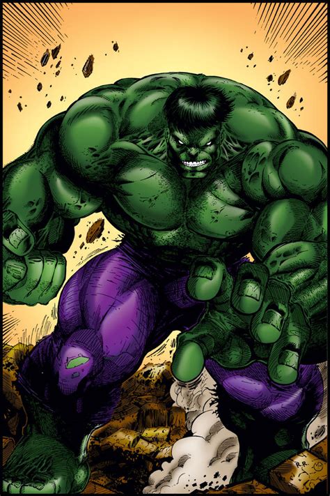 The Incredible Hulk By Marcbourcier On Deviantart