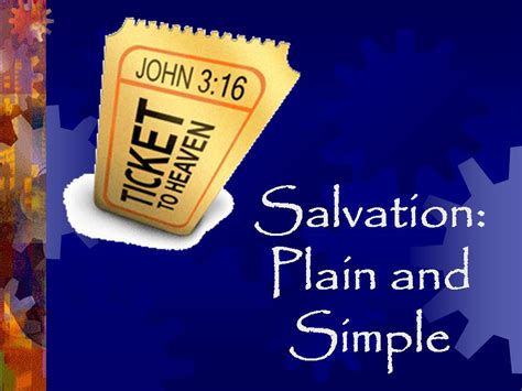 Salvation Plain And Simple Ephesians 2 Free Powerpoint Sermons By