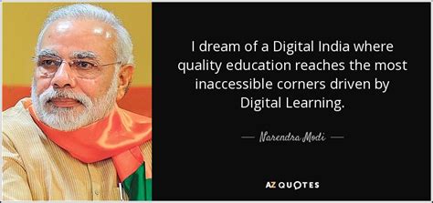 पाप निःसंदेह बुरा है लेकिन उससे भी बुरा है. Narendra Modi quote: I dream of a Digital India where ...