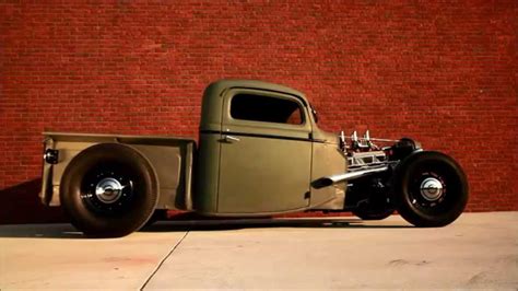 1935 Chopped Ford Pickup Truck Traditional Hot Rod Burn Out Hamb Scta