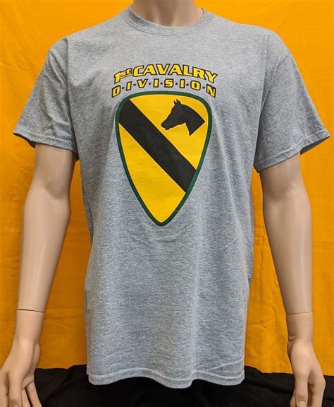 T Shirt 1st Cavalry Division Korea Crossed Sabers Chapter T Shop