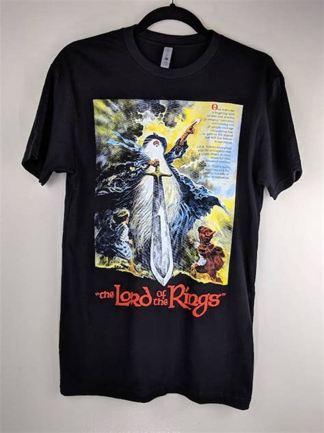 Lord Of The Rings T Shirt Etsy Uk