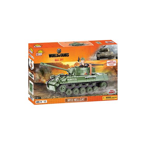 cobi world of tanks roll out small army bausatz panzer m18 hellcat 465 teile 3006 kotte and zeller