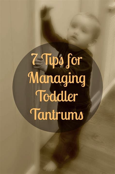 7 Tips For Managing Toddler Tantrums Tantrums Toddler Tantrums Toddler