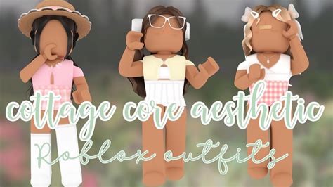 Aesthetic Cottagecore Roblox Outfits With Links And Codes🍄🌷 Youtube