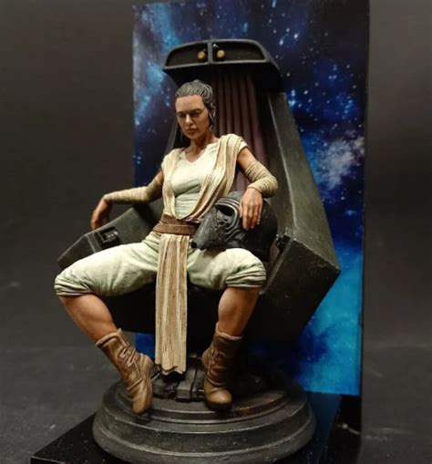 Star Wars Rey Skywalker Nude Figure 3d Character 3d Sculpture Etsy New Zealand