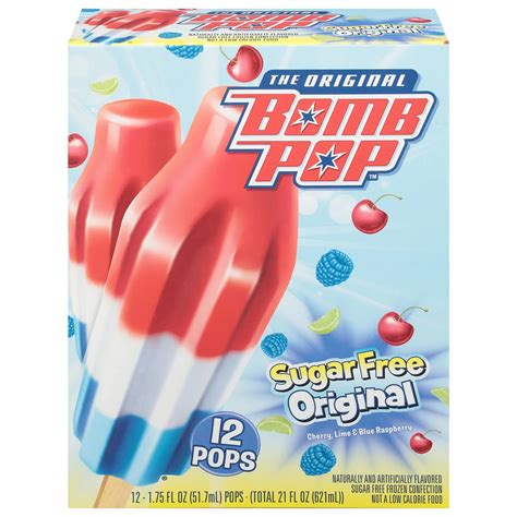 Bomb Pop The Original Sugar Free Frozen Pops Shop Ice Cream At H E B