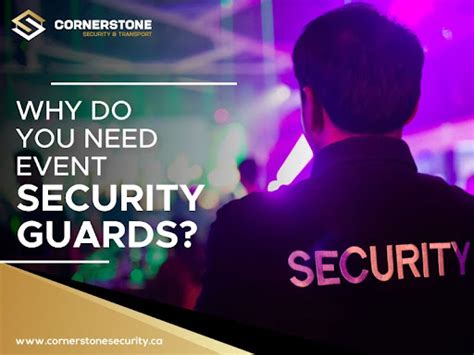 Why Do You Need Event Security Guards
