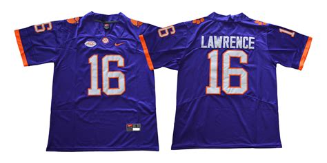 We did not find results for: Men Clemson Tigers 16 Lawrence Purple NCAA Jerseys