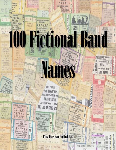 100 Fictional Band Names — Pink Dice Bag