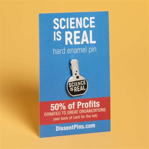 Science Is Real Pin — Dissent Pins