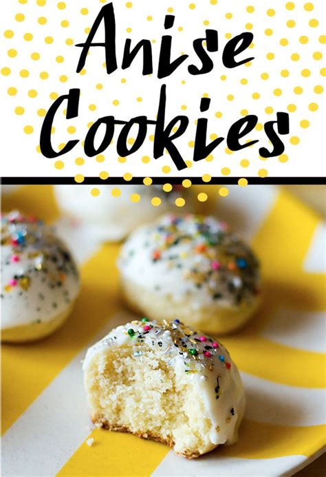 These cookies need to be on your holiday cookie tray! Anise Cookies | Recipe | Anise cookies, Cake baking ...