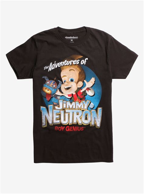 Black T Shirt From Nickelodeons The Adventures Of Jimmy Neutron Boy