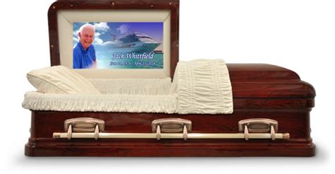 Casket Panels With Inserts For Photos Honor You