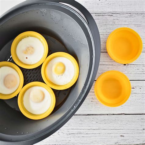 Egg Poaching Cups Silicone Poached Egg Cup Set