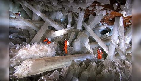 Cave Of Crystals Giant Crystal Cave At Naica Mexico Geology In