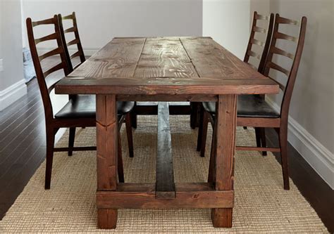 15 Diy Farmhouse Table To Create Warm And Inviting Dining