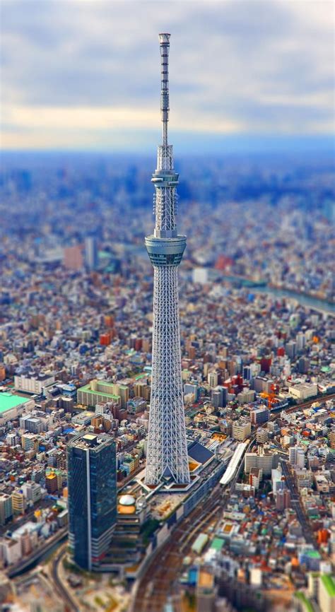 Tokyo Skytree Created By Willhaney Japan Landscape
