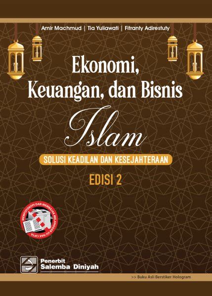 Jual Ekonomi Keuangan Dan Bisnis Islam Solusi Keadilan Dan