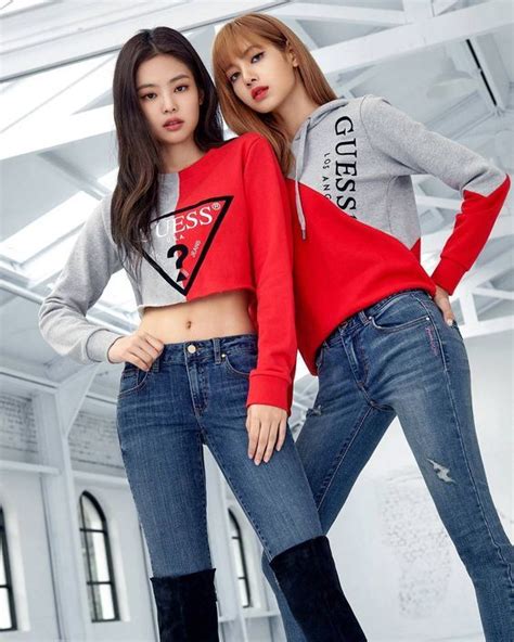 In these page, we also have variety of images available. Jennie & Lisa photoshoot for Guess; #Jenlisa #JenLisa # ...