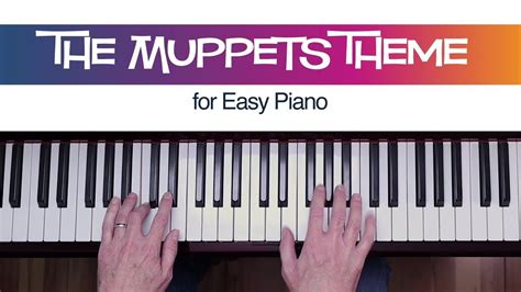 Print The Muppet Show Theme Easy Piano Sheet Music Piano Sheet