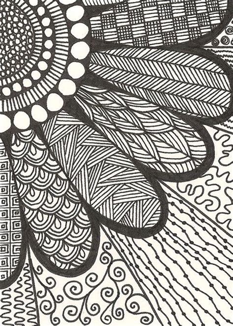 Zentangles are similar to mandalas and doodles. 40 Simple and Easy Doodle Art Ideas to Try | Doodle art ...
