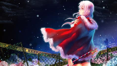 Download Cute Anime Girl Christmas Wallpaper Hd By Jgarcia6 Anime