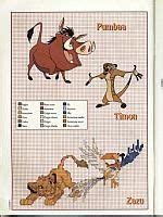 Find the perfect lamb cross stitch patterns on smartcrosstitch.com. Timon Pumbaa and Zazu cross stitch pattern (2) | Disney ...