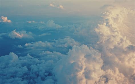 Download Wallpaper 1920x1200 Clouds Sky Porous Air Flight