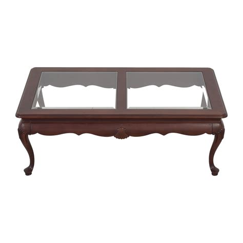 Update your space with the ethan mid century square coffee table storage ottoman. 90% OFF - Ethan Allen Ethan Allen Coffee Table / Tables