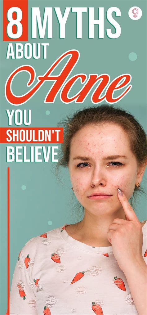 Myths About Acne You Shouldn T Believe Dont We All Crave For The Perfect Skin But Not Many