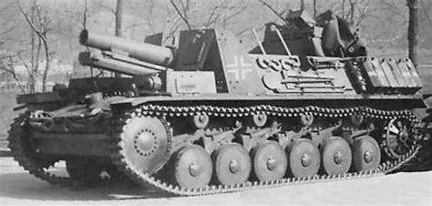 15 Cm Sig 33 Sf Auf Fahrgestell Panzerkampfwagen Ii Tank Encyclopedia