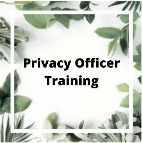 Privacy Officer Training E His Clinician Courses