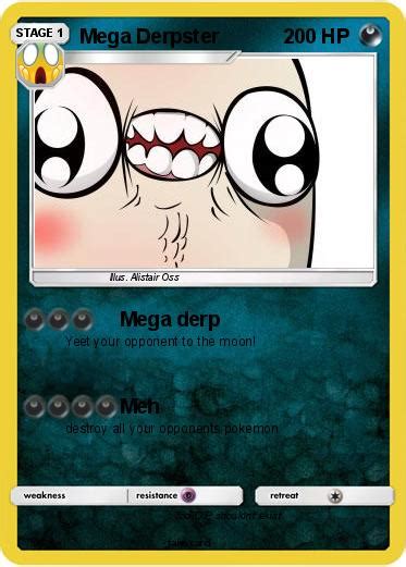 Pokémon Mega Derpster Mega Derp My Pokemon Card