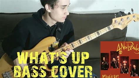 4 NON BLONDES WHAT S UP BASS COVER YouTube