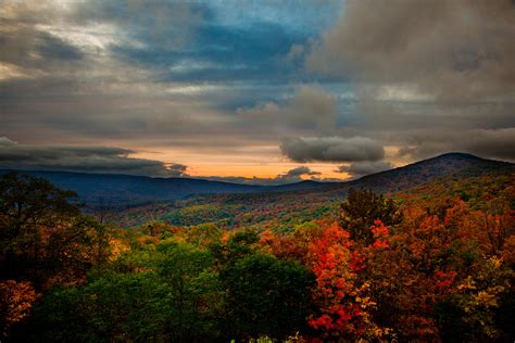 Autumn Colors Mountain Sunset Mountain Views Free Nature Pictures By