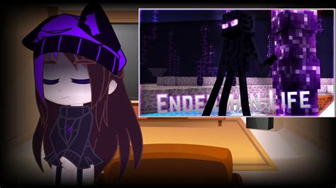 Mob Talker React To Enderman Life Minecraft Animation Feat Sans Epic Youtube