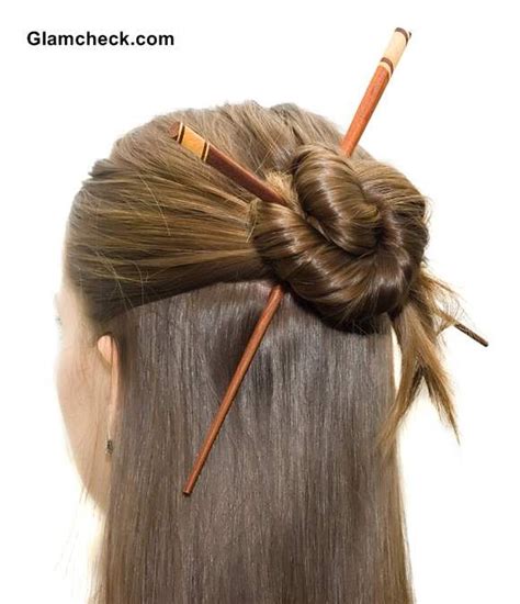 Shop for asian hair combs online at target. 3 Stylish Coiffures with Asian Hair Sticks (With images ...