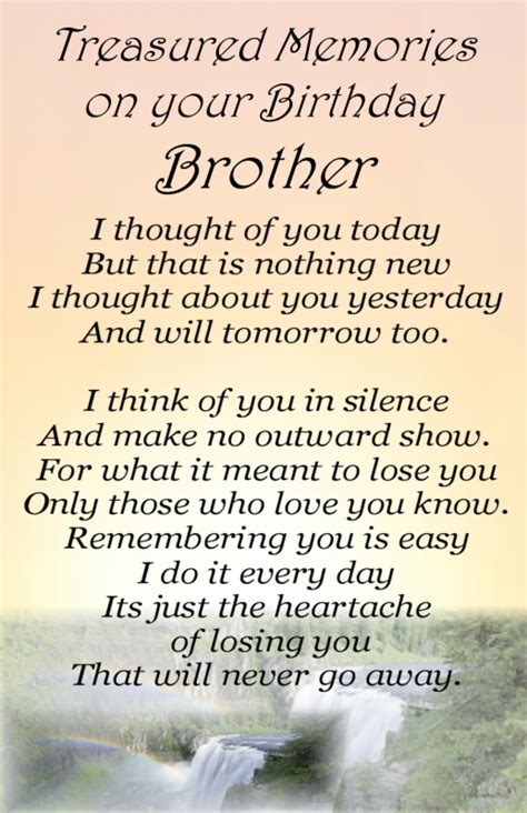 We did not find results for: Bereavement Grave Card BROTHER Birthday my no 64 | Happy ...