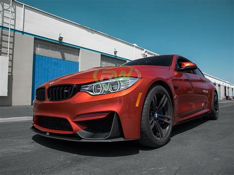 Bmw m4 coupe f82 lb works trunk spoiler rear rear r wing duck tail lb performance lb performance body kit frp liberty walk car. BMW F80 F82 F83 M3 M4 Performance Style Carbon Fiber Front ...