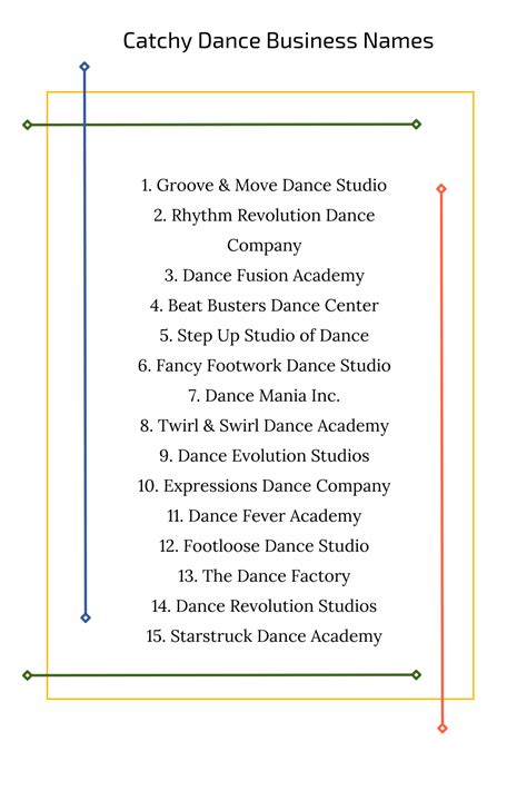 400 Dance Business Names 2024 Cool Name Finds